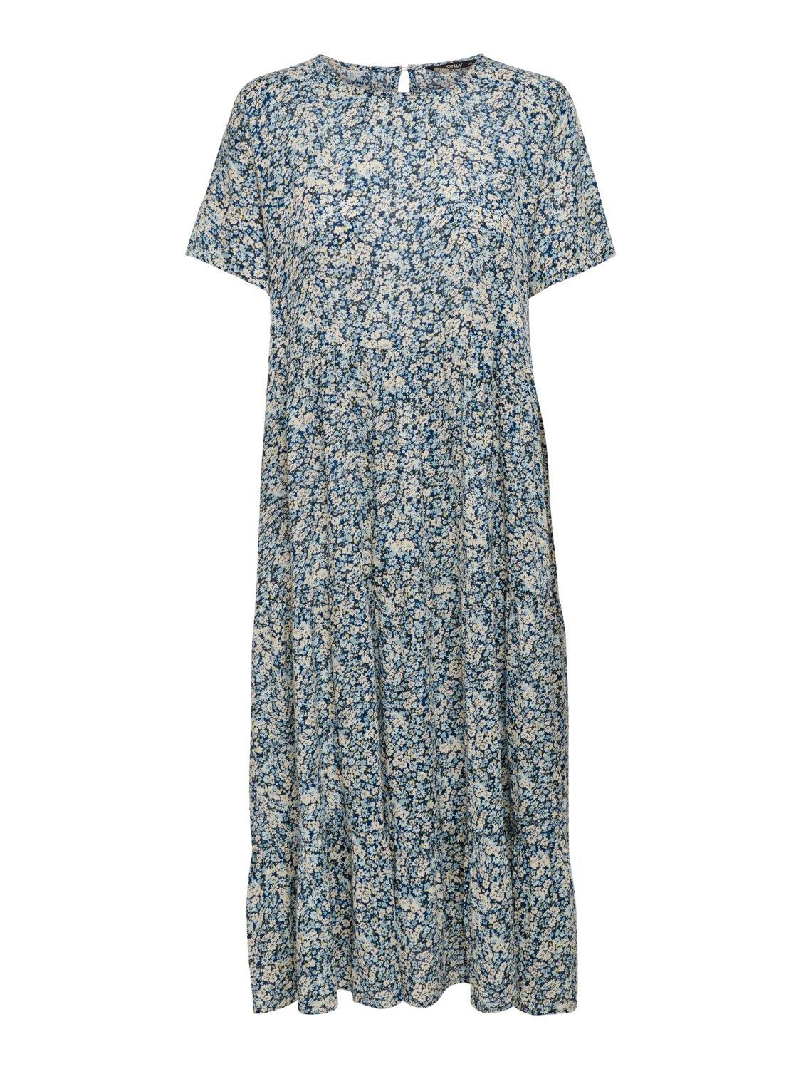 Only Abigail - Blomsteret midikjole - HUSET Men & Women