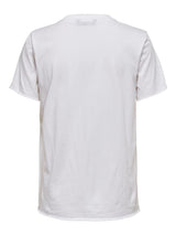 Only Amanda - T-shirt med udstryk - HUSET Men & Women