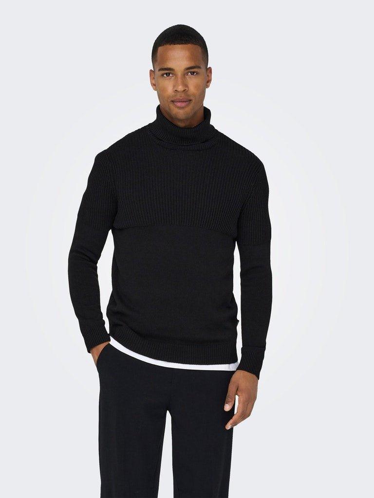 Only & Sons Al - Rullekrave strik - HUSET Men & Women