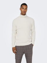 Only & Sons Al - Rullekrave strik - HUSET Men & Women