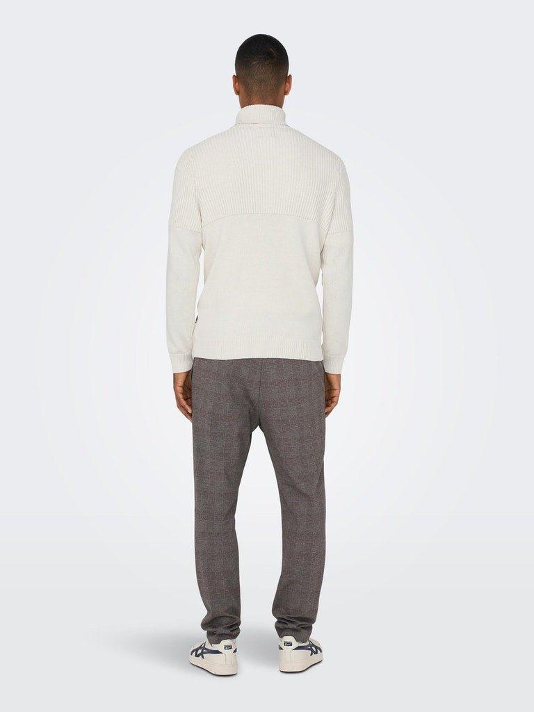 Only & Sons Al - Rullekrave strik - HUSET Men & Women