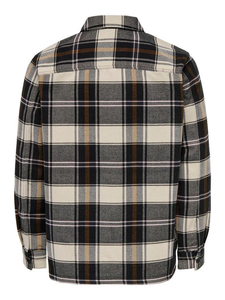 Only and Sons Ash - Ternet overshirt - HUSET Men & Women