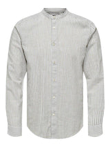 Only & Sons Caiden - Slimfit hørmix skjorte - HUSET Men & Women