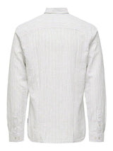 Only & Sons Caiden - Slimfit hørmix skjorte - HUSET Men & Women