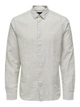 Only & Sons Caiden - Slimfit hørmix skjorte - HUSET Men & Women