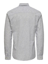 Only & Sons Caiden - Slimfit hørmix skjorte - HUSET Men & Women