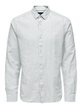 Only & Sons Caiden - Slimfit hørmix skjorte - HUSET Men & Women