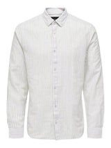 Only & Sons Caiden - Slimfit hørmix skjorte - HUSET Men & Women
