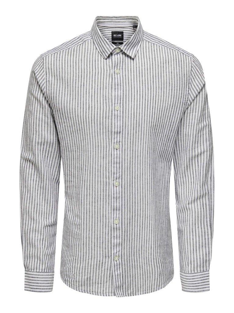Only & Sons Caiden - Slimfit hørmix skjorte - HUSET Men & Women