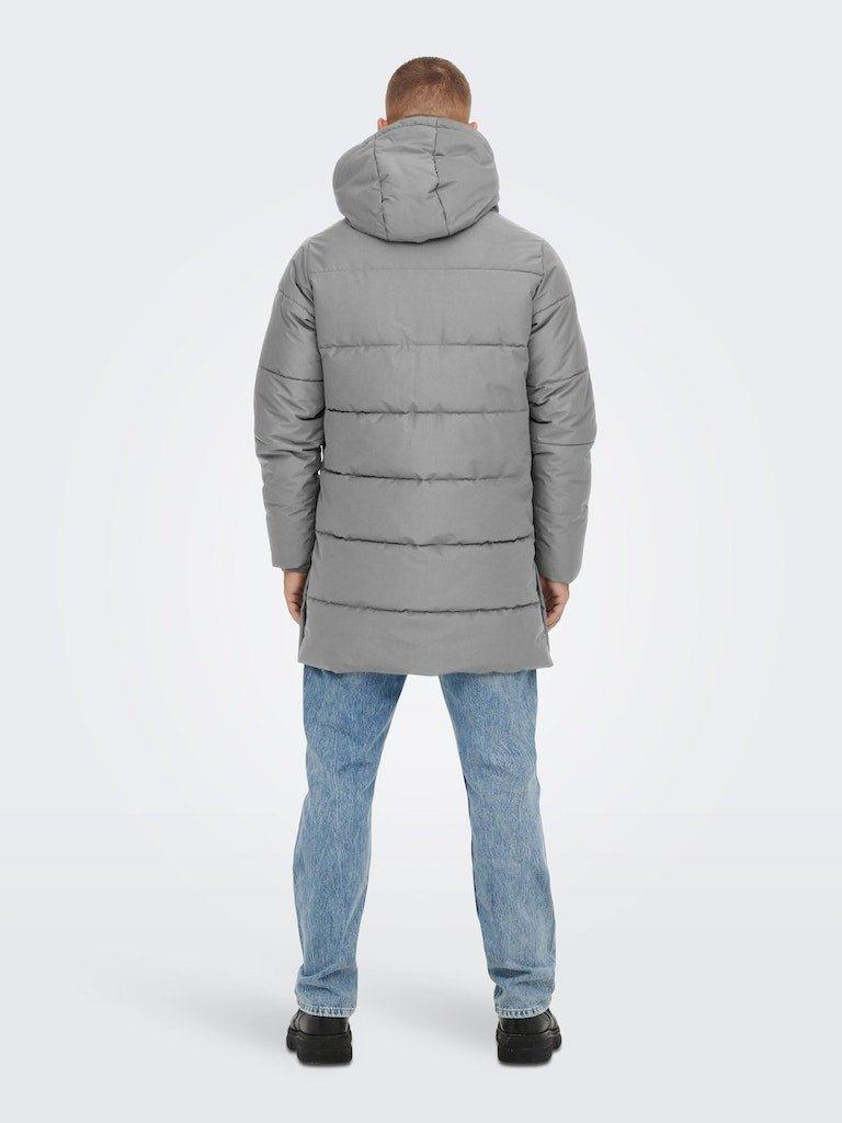 Only & Sons Carl - Lang puffer jakke - HUSET Men & Women