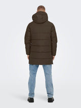 Only & Sons Carl - Lang puffer jakke - HUSET Men & Women