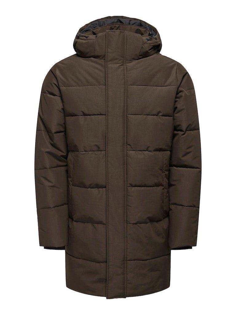 Only & Sons Carl - Lang puffer jakke - HUSET Men & Women