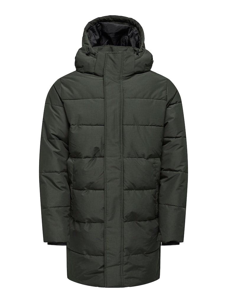 Only and Sons Carl - lang vindjakke - HUSET Men & Women