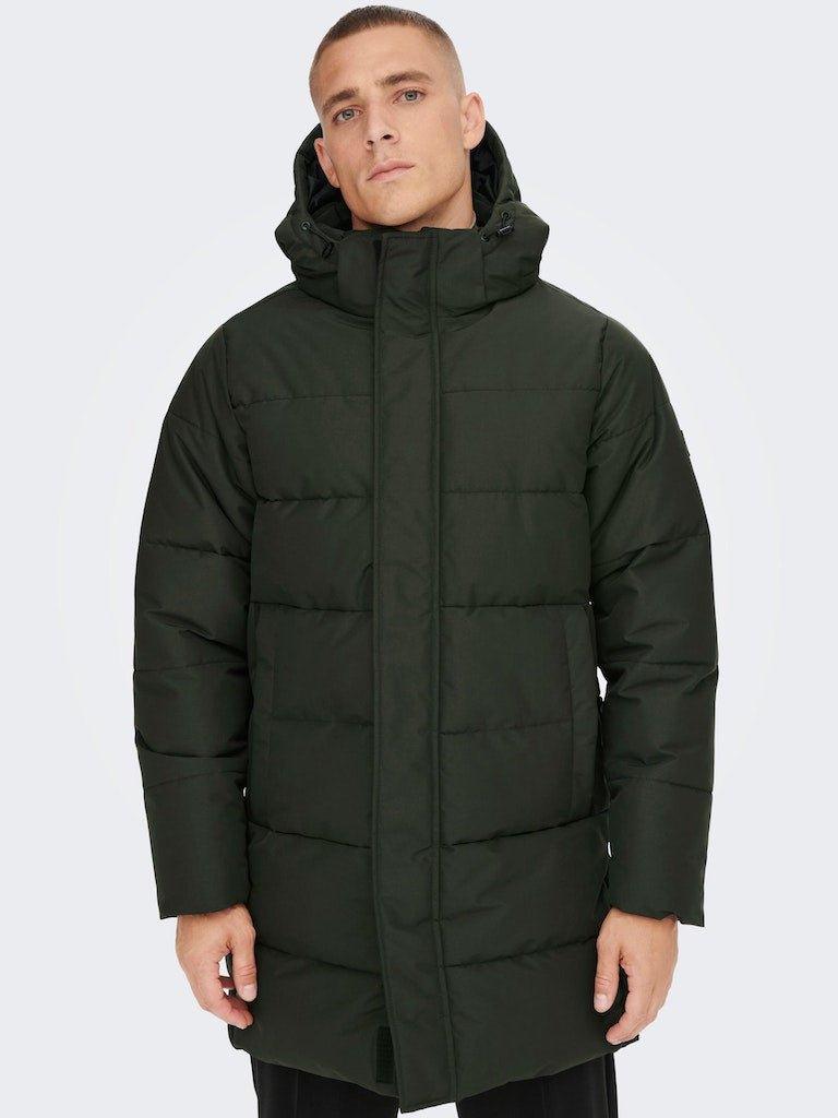 Only and Sons Carl - lang vindjakke - HUSET Men & Women