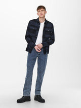 Only and Sons Edge - Blå Loosefit jeans - HUSET Men & Women