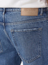 Only and Sons Edge - mellemblå straight fit jeans - HUSET Men & Women