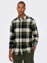 Only and Sons Gudmund - ternet skovmandsskjorte - HUSET Men & Women