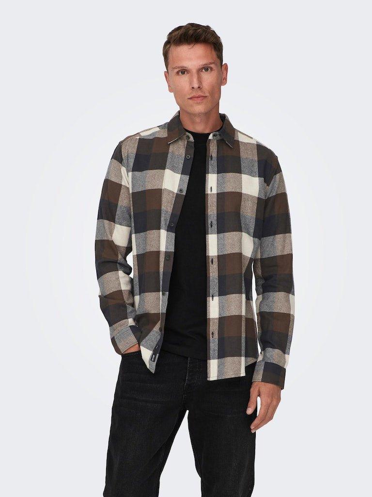 Only & Sons Gudmund - Ternet skovmandsskjorte - HUSET Men & Women