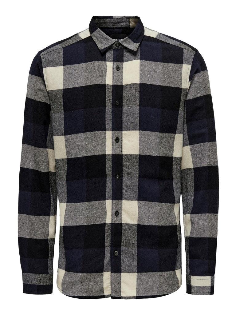 Only and Sons Gudmund - ternet skovmandsskjorte - HUSET Men & Women