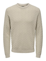 Only & Sons Kalle - Struktur strik pullover - HUSET Men & Women