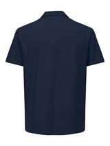 Only & Sons Kian - Seersucker polo - HUSET Men & Women