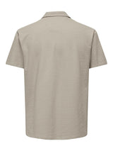 Only & Sons Kian - Seersucker polo - HUSET Men & Women