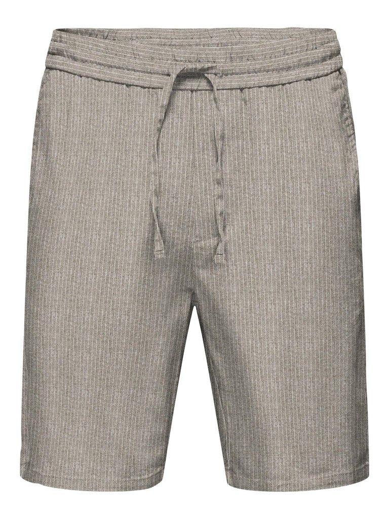 Only & Sons Linus - Hør mix short - HUSET Men & Women