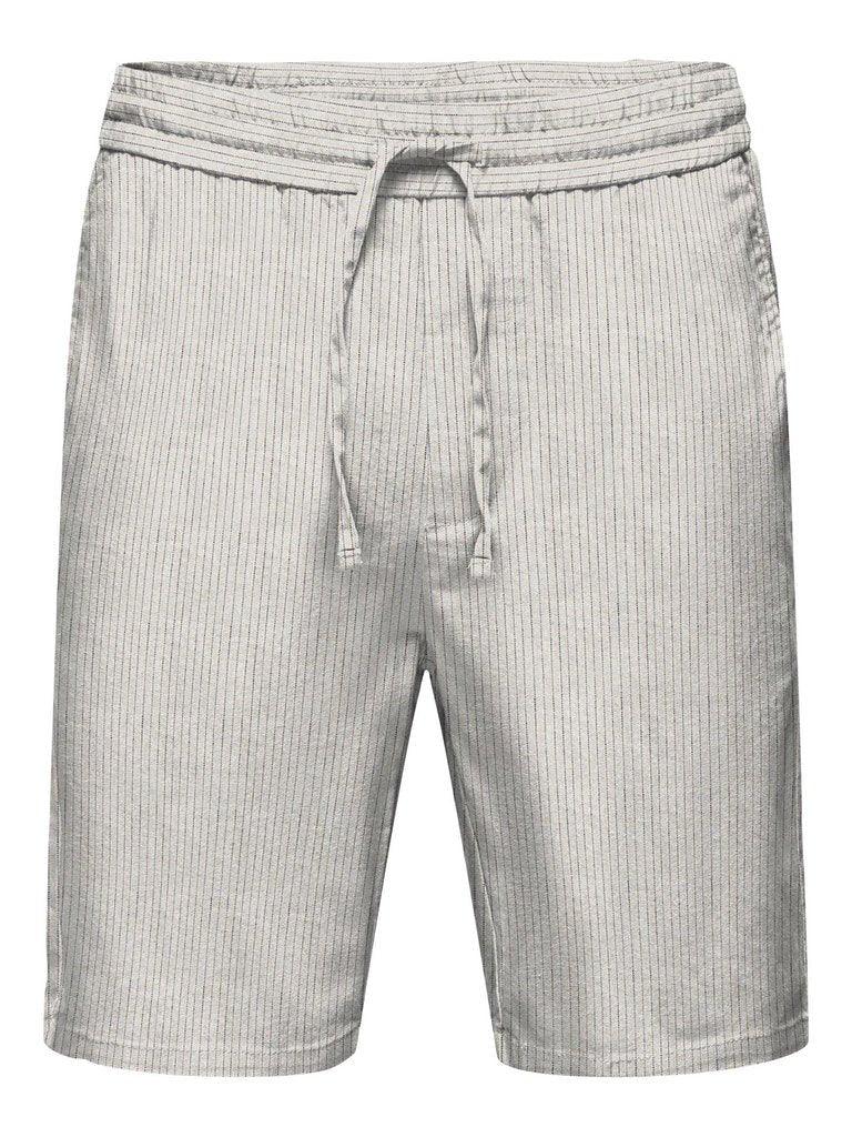 Only & Sons Linus - Hør mix short - HUSET Men & Women