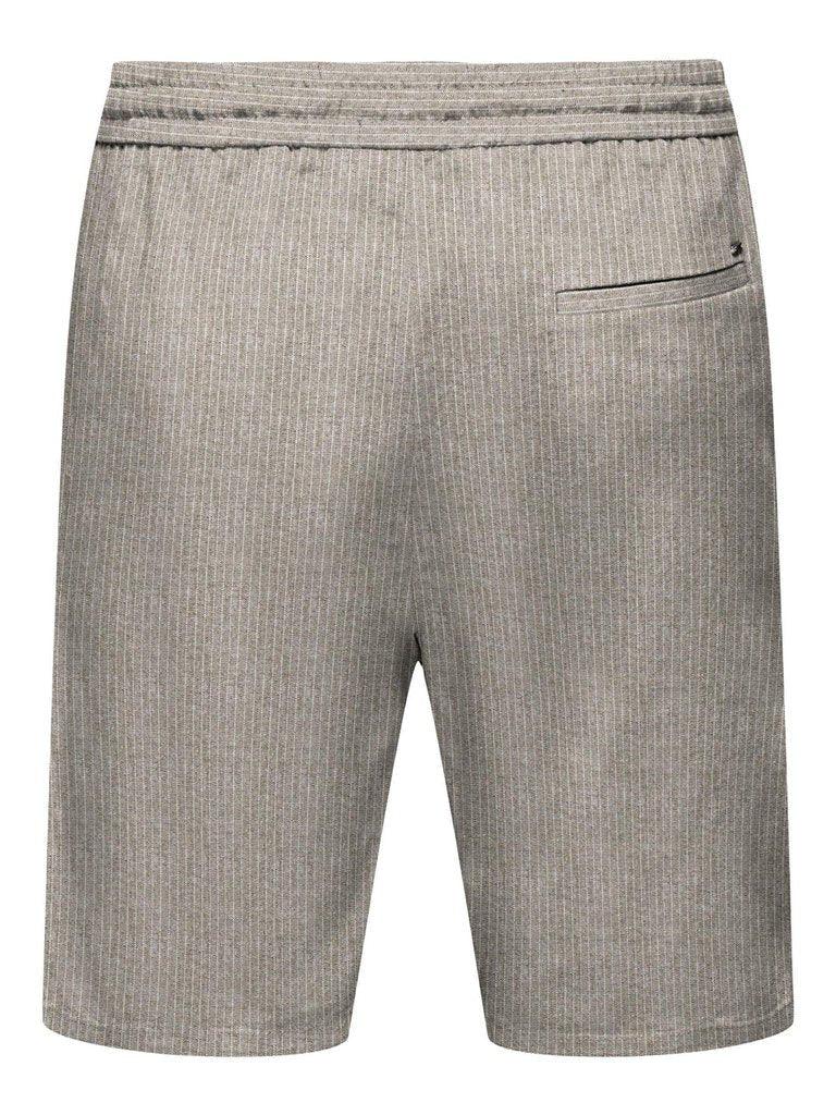 Only & Sons Linus - Hør mix short - HUSET Men & Women