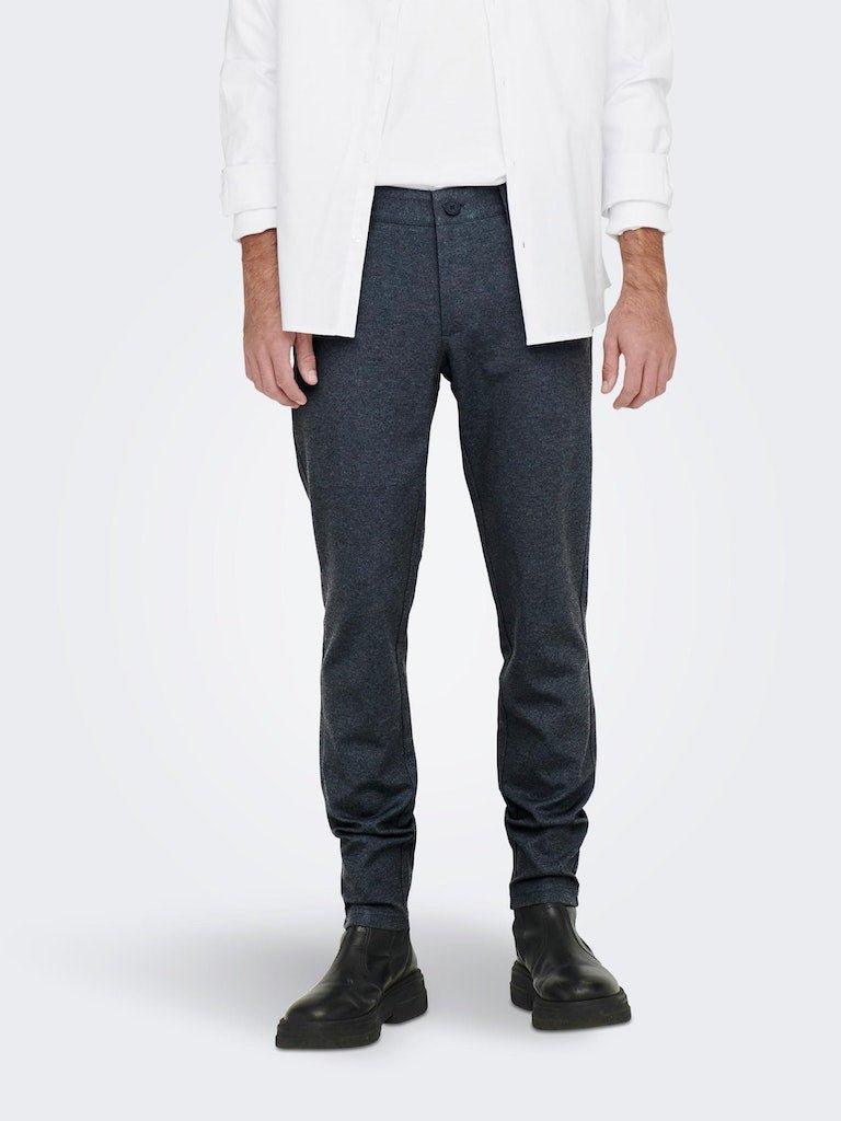 Only & Sons Mark - sildebensmønstrede Comfort pants - HUSET Men & Women