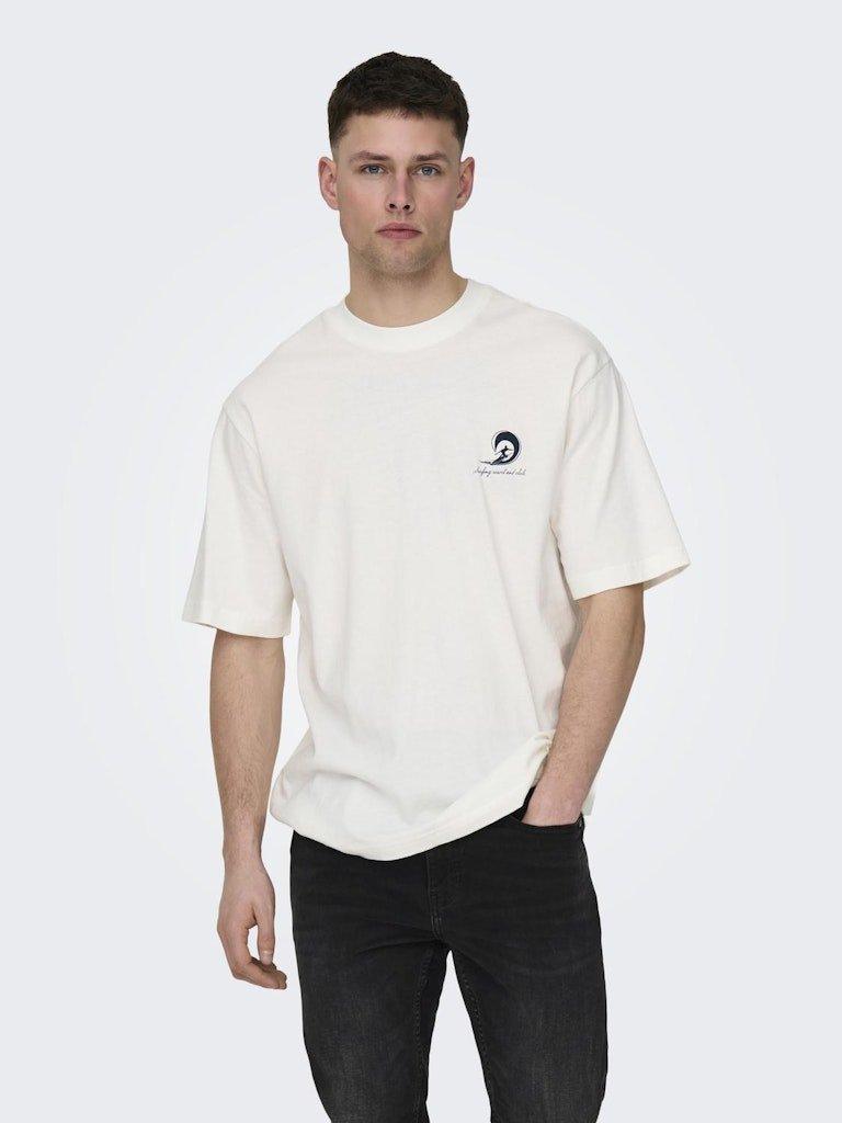 Only & Sons Milo - Coast t-shirt - HUSET Men & Women