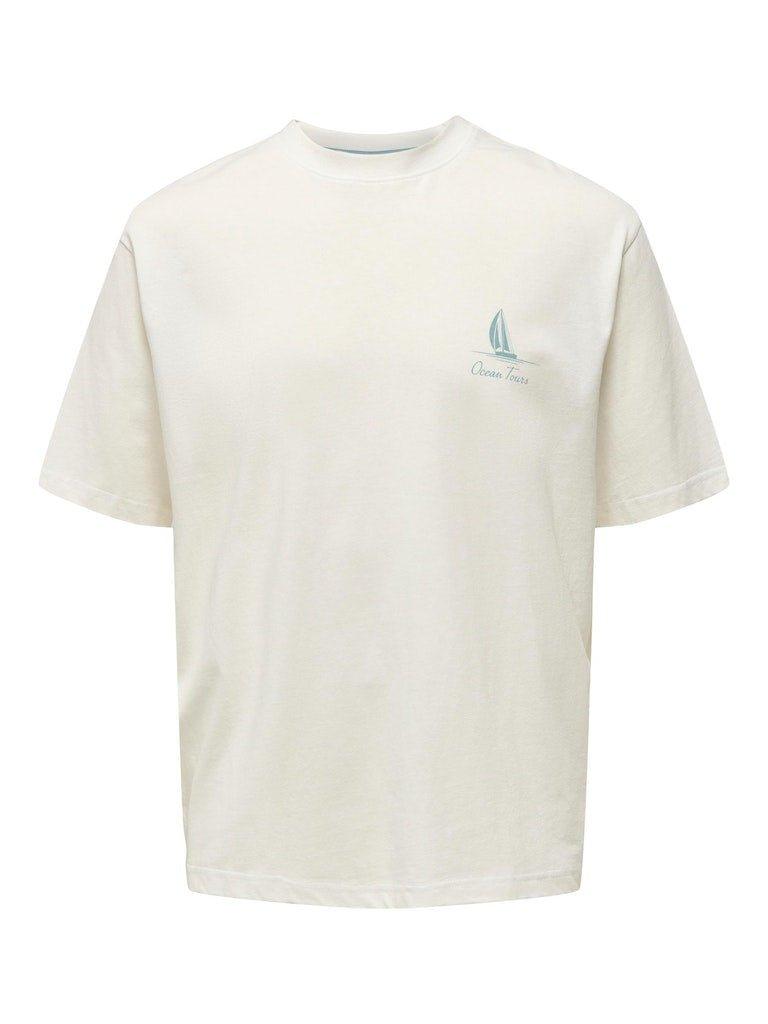 Only & Sons Milo - Coast t-shirt - HUSET Men & Women