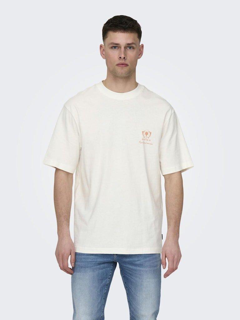 Only & Sons Milo - Coast t-shirt - HUSET Men & Women