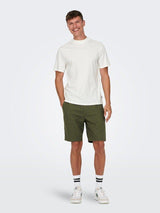 Only & Sons Otis - Mock neck T-shirt - HUSET Men & Women