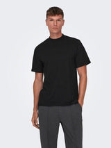 Only & Sons Otis - Mock neck T-shirt - HUSET Men & Women
