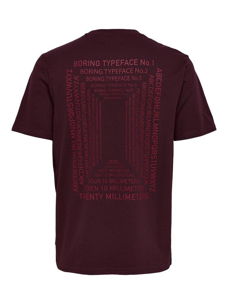 Only & Sons Otto - T-shirt med backprint - HUSET Men & Women