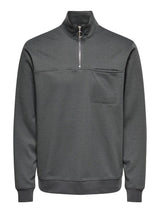 Only & Sons Oxley - Zip sweat - HUSET Men & Women