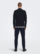 Only & Sons Phil - Halfzip strik med høj hals - HUSET Men & Women