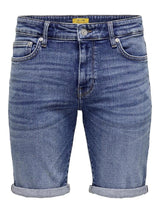 Only & Sons Ply - 8773 Denim shorts - HUSET Men & Women