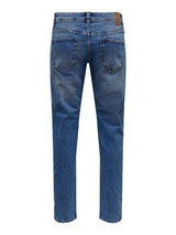 Only and Sons Weft - Blå Regularfit jeans - HUSET Men & Women
