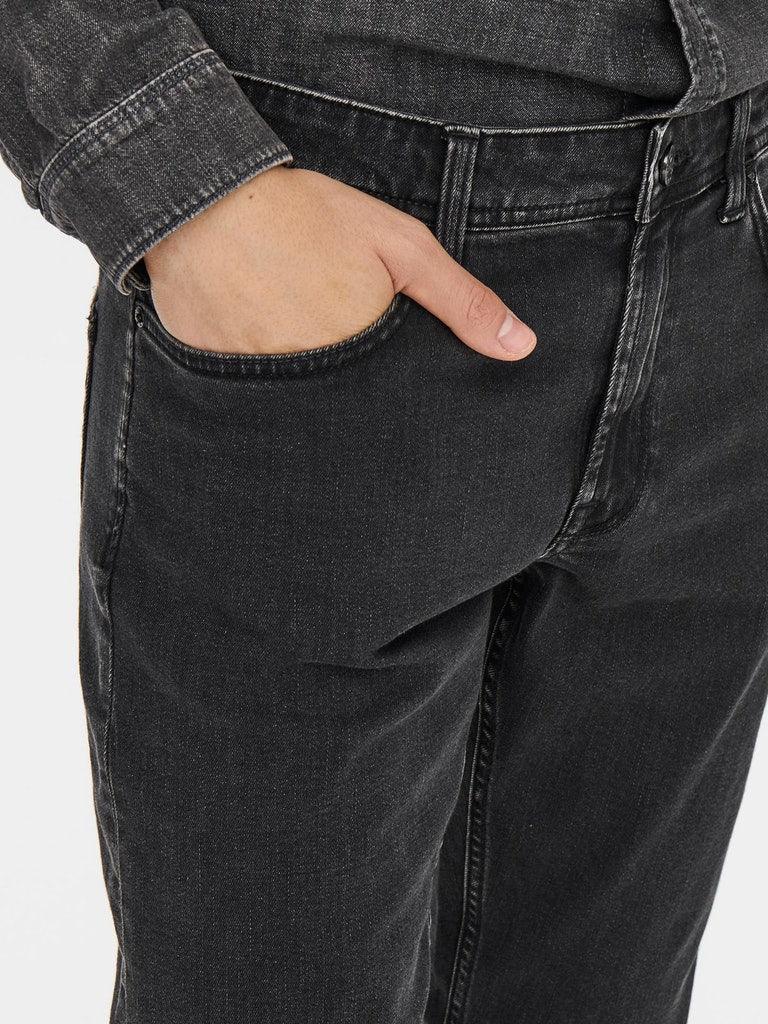 Only and Sons Weft - Sorte Regularfit jeans - HUSET Men & Women