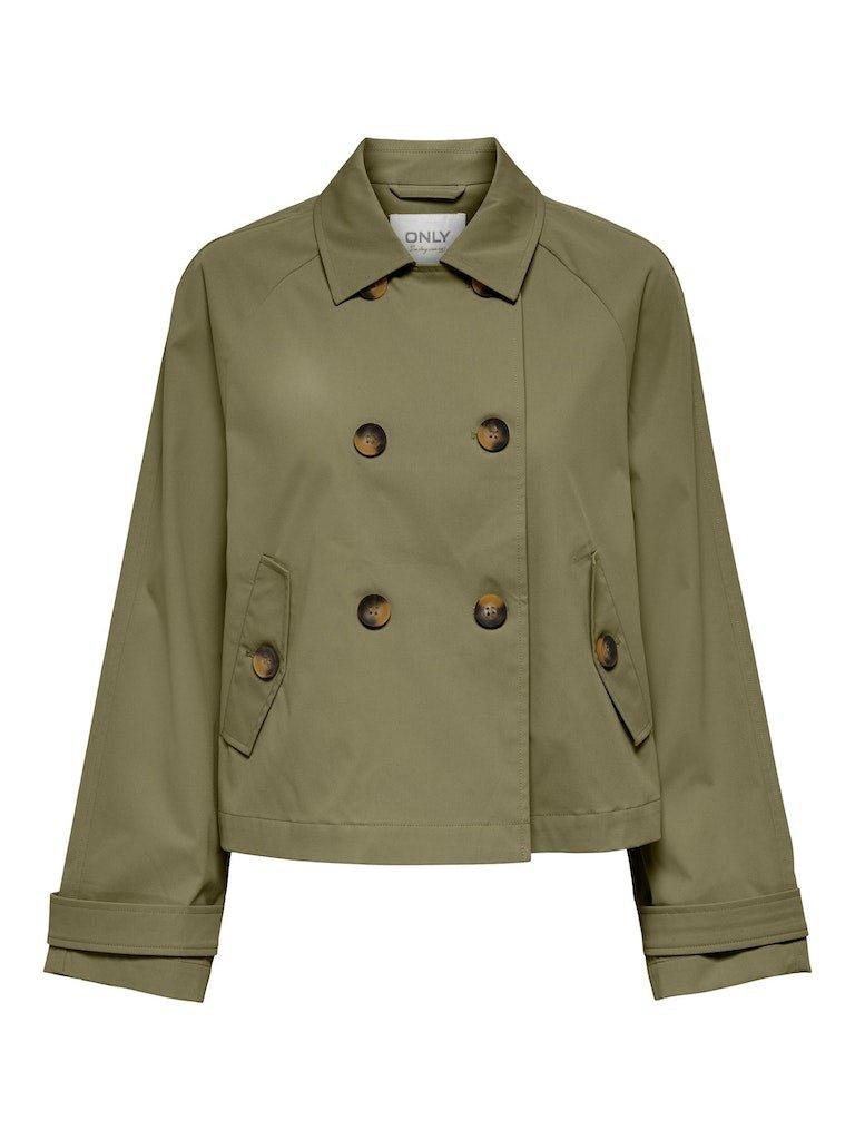 Only April - Kort trenchcoat - HUSET Men & Women