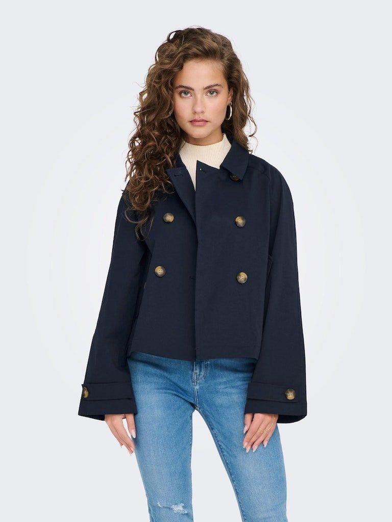 Only April - Kort trenchcoat - HUSET Men & Women