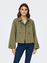 Only April - Kort trenchcoat - HUSET Men & Women