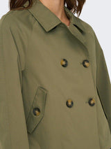 Only April - Kort trenchcoat - HUSET Men & Women