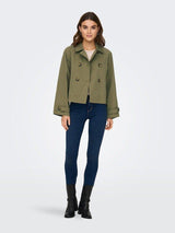 Only April - Kort trenchcoat - HUSET Men & Women
