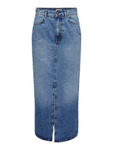 Only Cilla - Lang denim nederdel - HUSET Men & Women