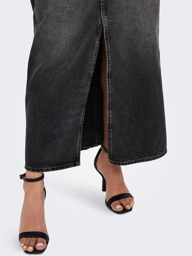 Only Cilla - Lang denim nederdel - HUSET Men & Women
