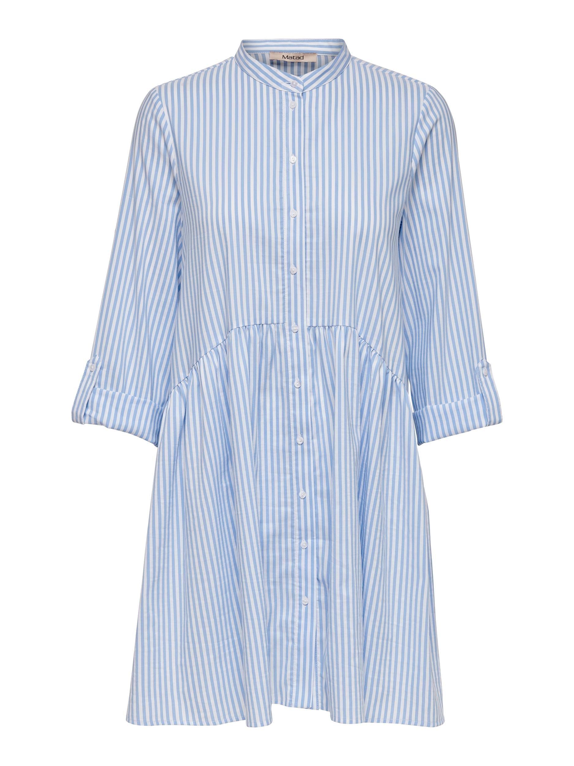 Only Ditte - Stribet skjortekjole - HUSET Men & Women