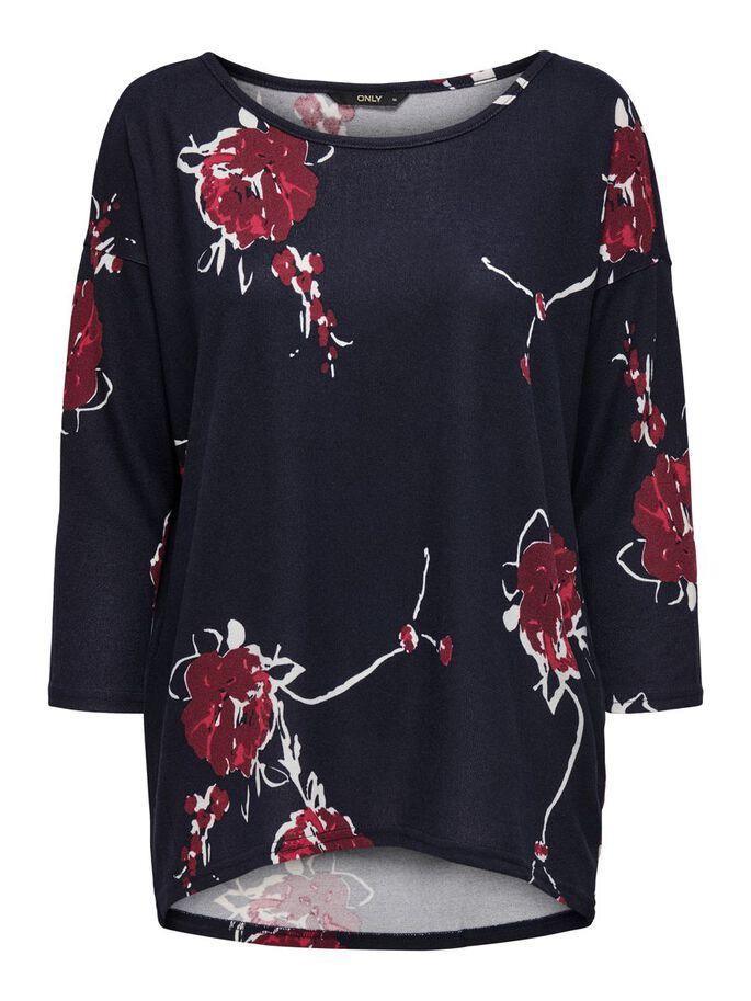 Only Elcos - Printet bluse - HUSET Men & Women